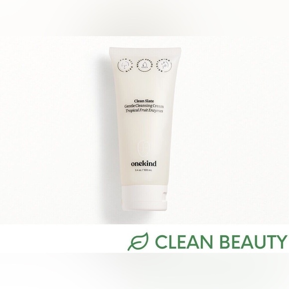 Onekind Clean Slate Gentle Cleansing Cream Facial Cleanser 3.4oz New/Sealed